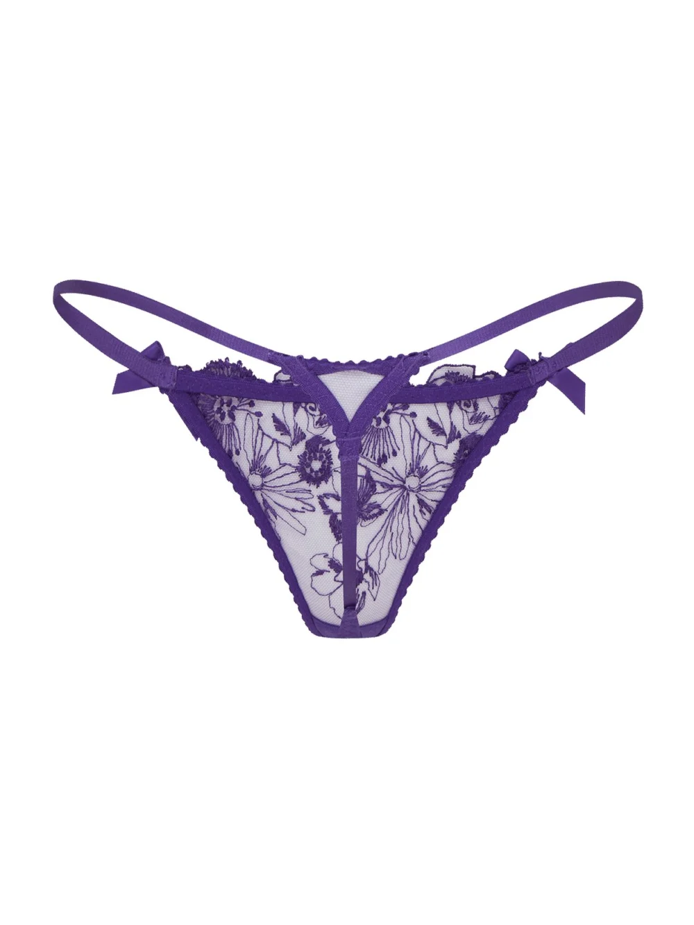 Agent Provocateur Jayce Thong in Purple, view 5