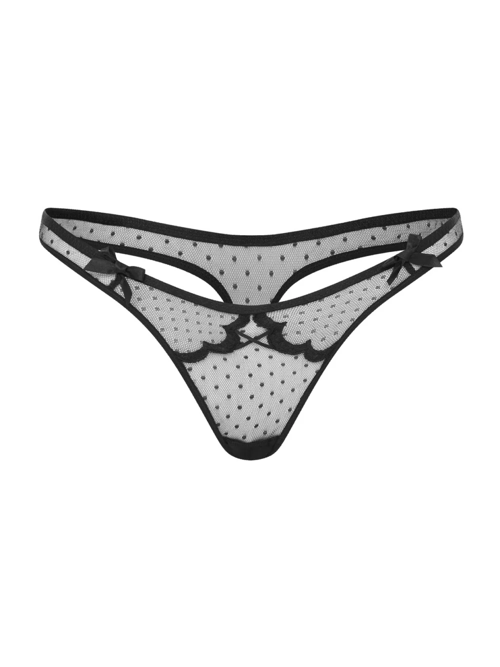 Agent Provocateur Katanah Thong in black