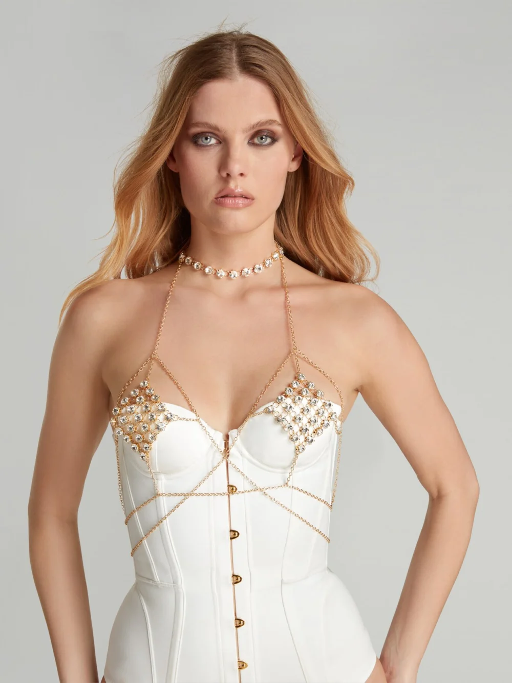 Agent Provocateur Kensia Body Chain, view 2