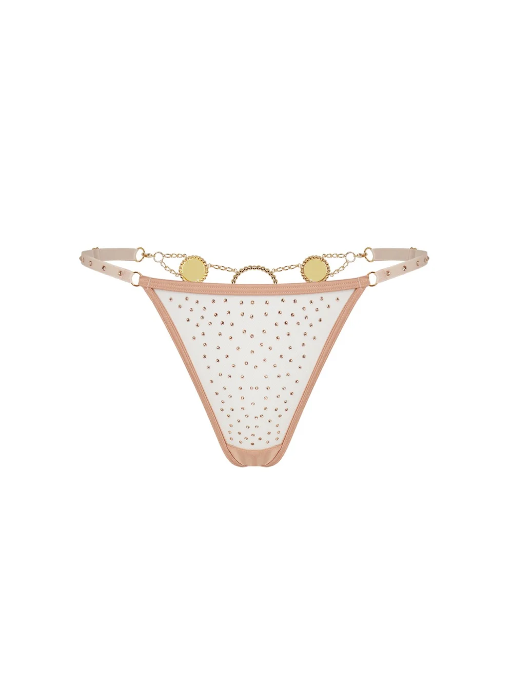 Agent Provocateur Lucia Thong in gold