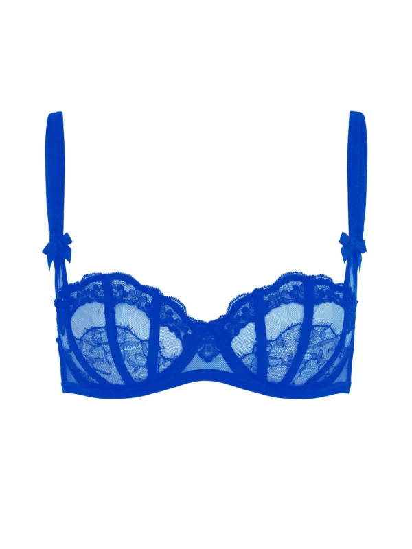 Agent Provocateur Mariann Balconette Underwired Bra in Cobalt