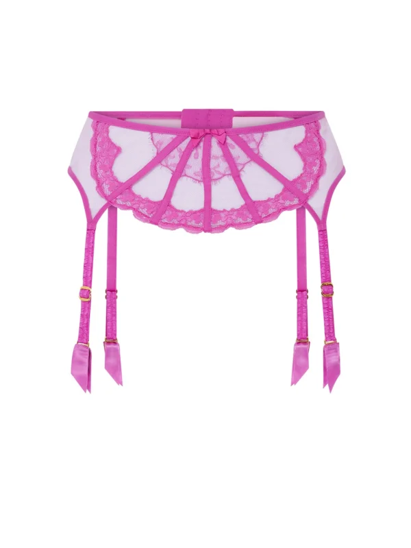 Agent Provocateur Mariann Suspender in Fuchsia