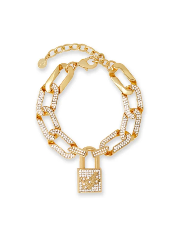 Agent Provocateur Meriem Bracelet in Gold Crystal