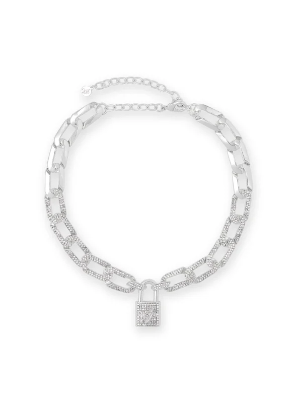 Agent Provocateur Meriem Choker in Silver Crystal