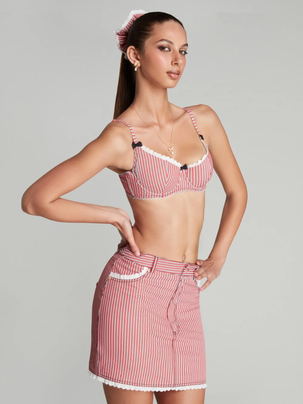 Agent Provocateur Milli Skirt & Scrunchie, view 5