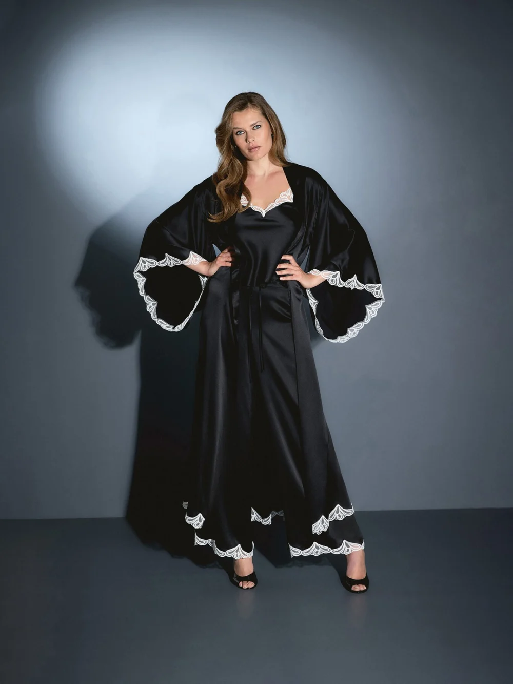 Agent Provocateur Nelle Long Gown, view 6