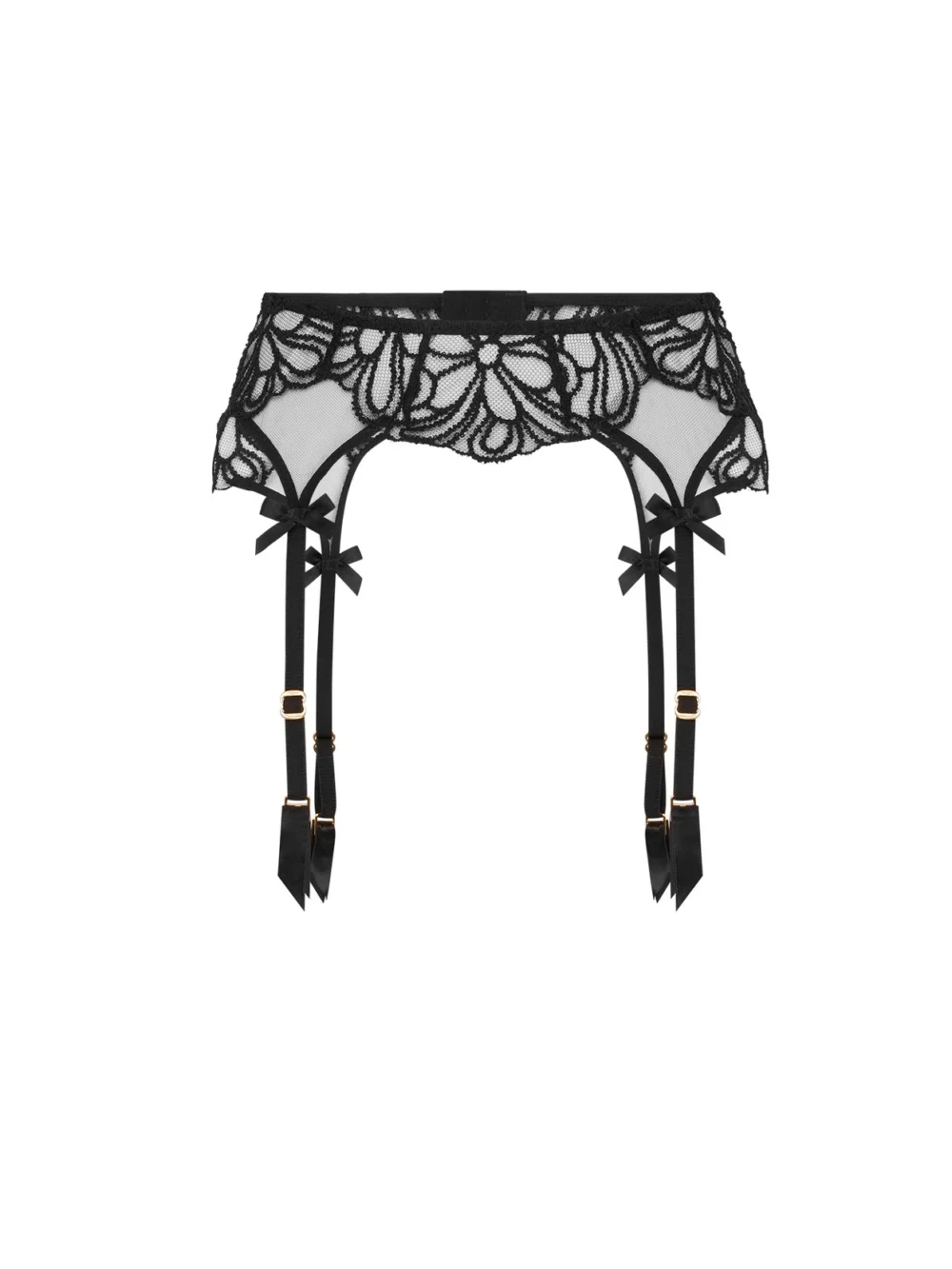 Agent Provocateur Nelle Suspender in Black