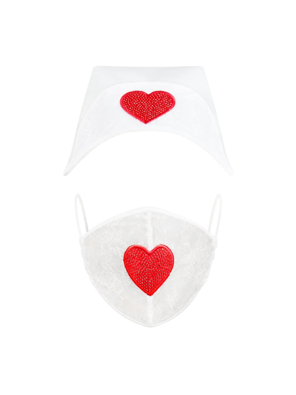 Agent Provocateur Nurse Dress Up Set in white