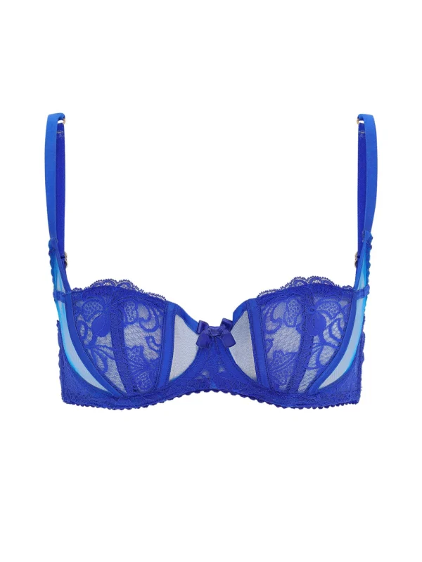 Agent Provocateur Rozlyn Balconette Underwired Bra in Cobalt