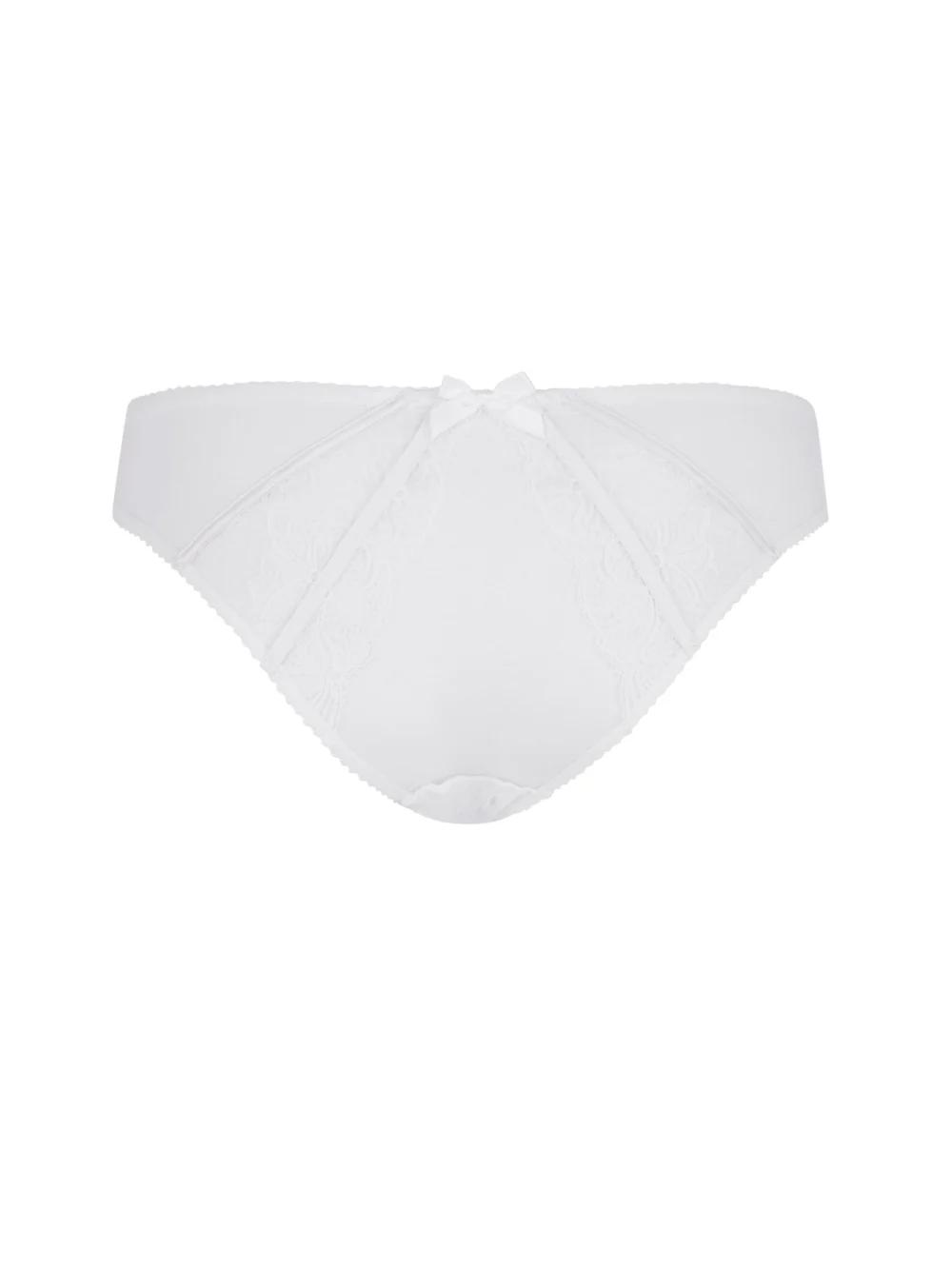 Agent Provocateur Rozlyn Full Brief in White, view 3