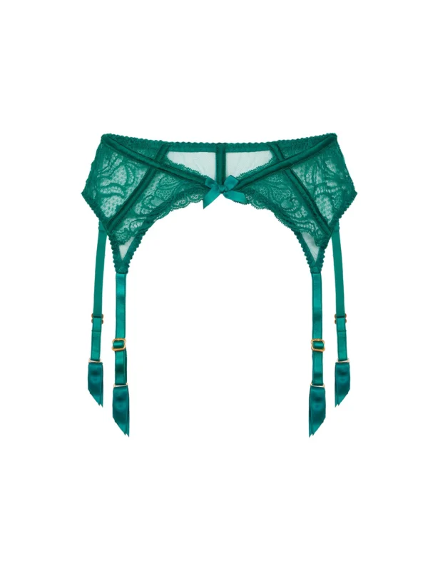 Agent Provocateur Rozlyn Suspender in Green