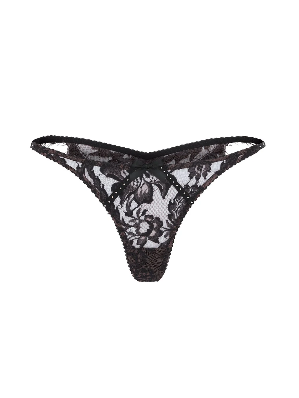 Agent Provocateur Temptressa Thong in mink black