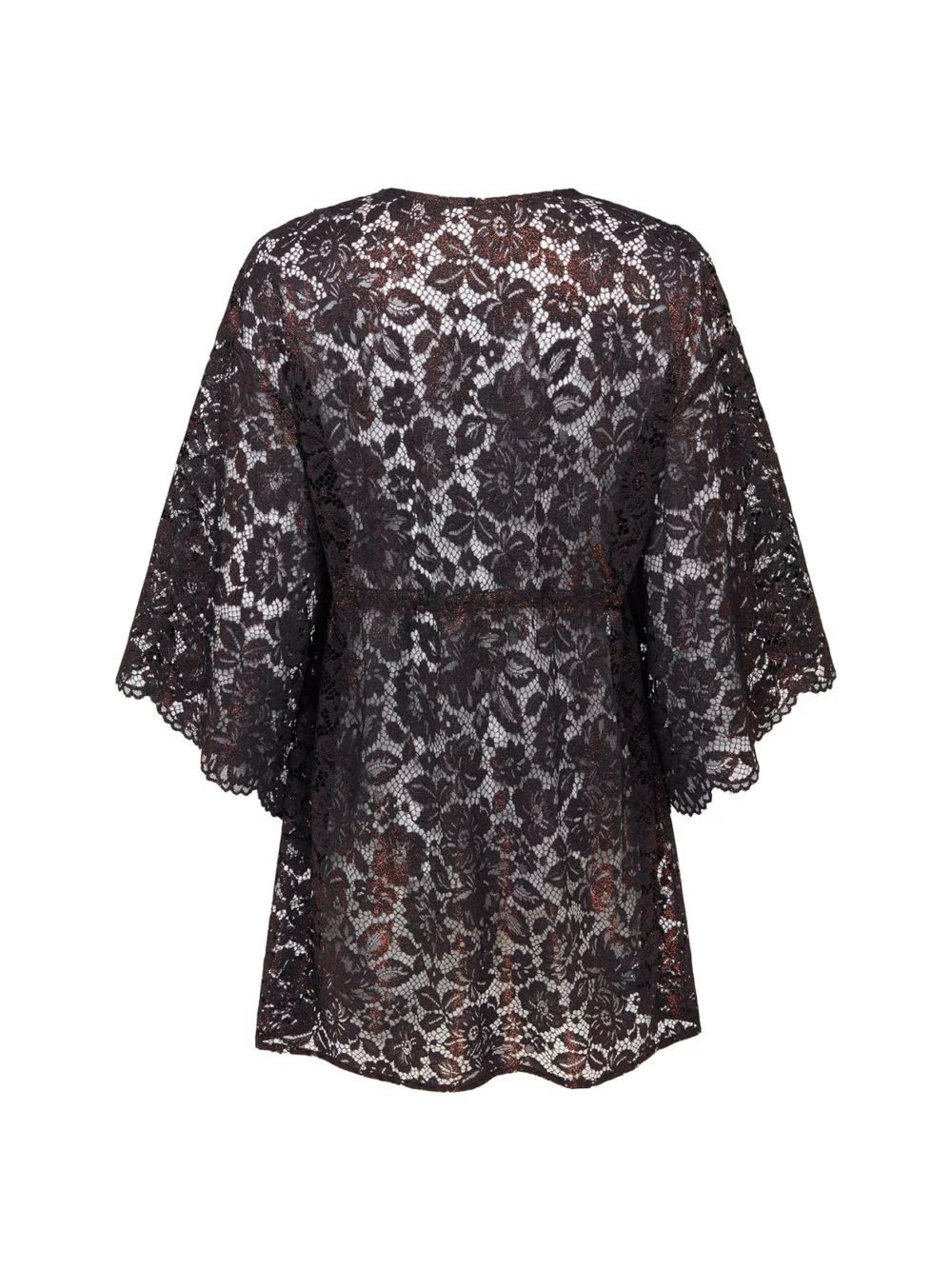 Agent Provocateur Trixa Kaftan in Black Gold, view 5