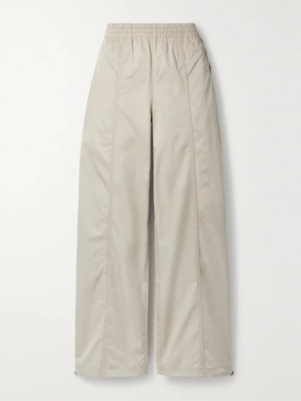 Agolde Dakota Cotton-poplin Track Pants