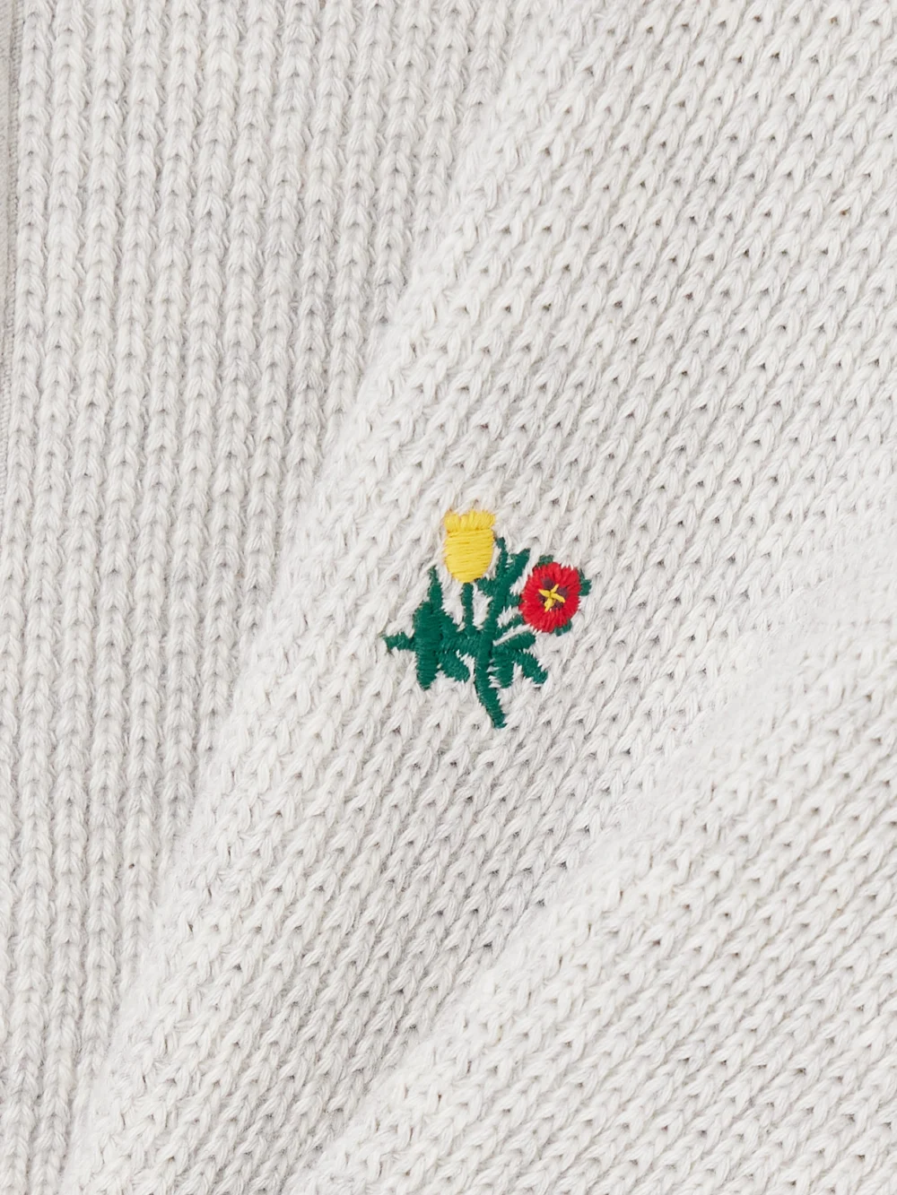 Close-up detail of the Aimé Leon Dore Embroidered Cotton Sweatshirt