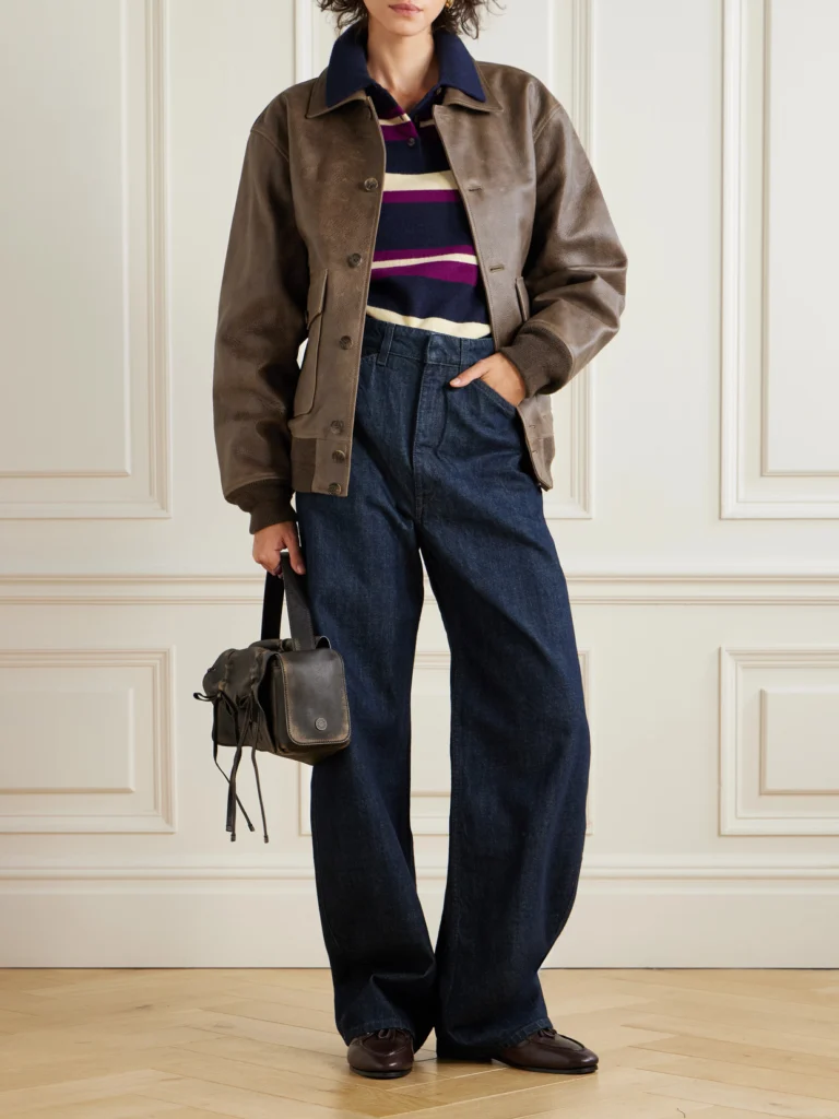 Aimé Leon Dore Leather Jacket