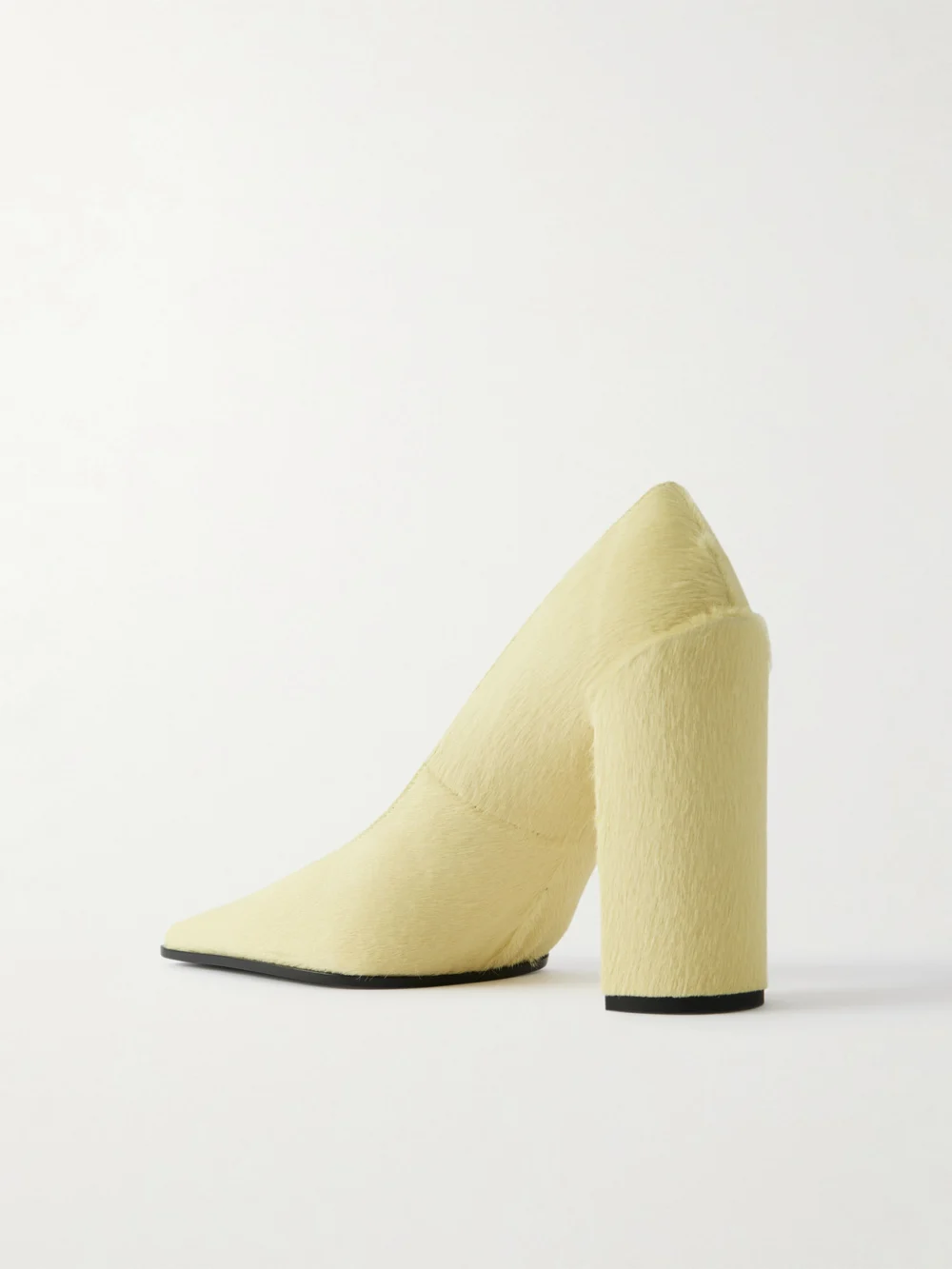Back view of the Alaïa 90 Calf Hair Pumps