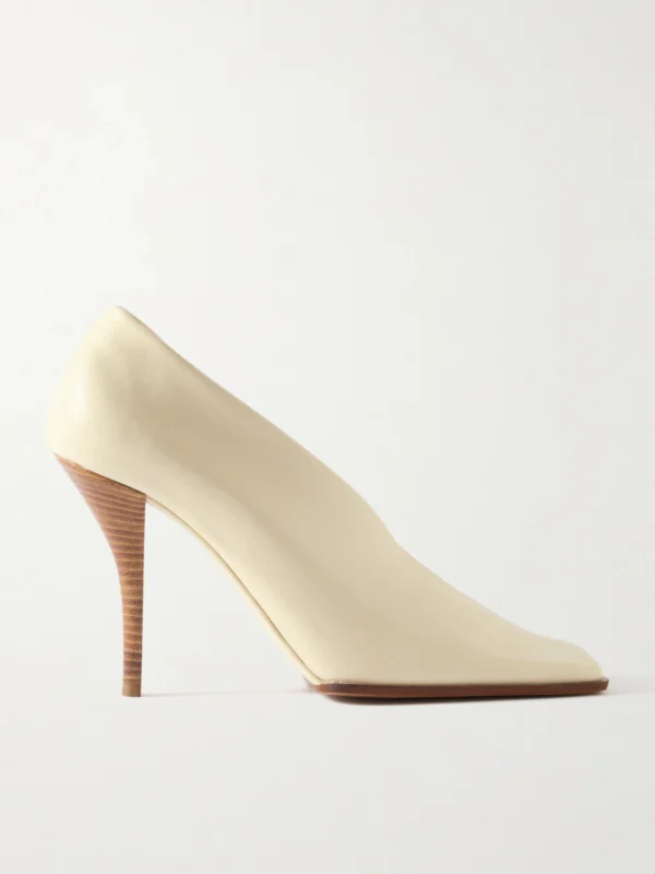 Alaïa 90 Leather Pumps