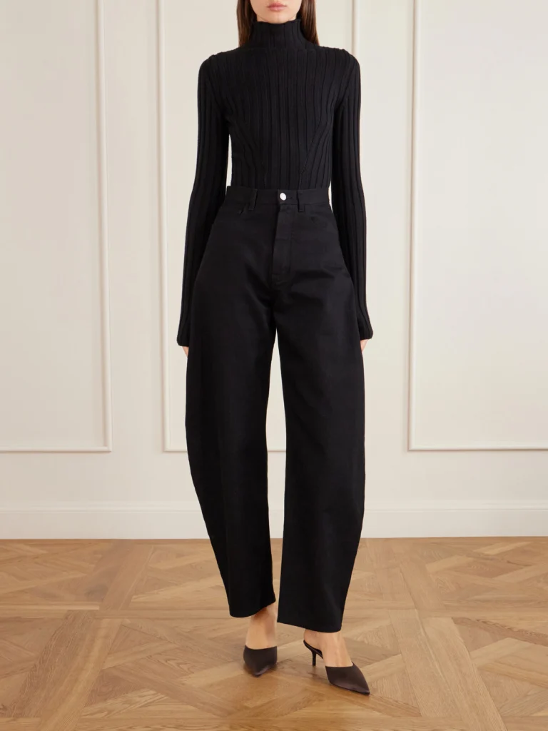 Alaïa Le Coeur 55 Satin Mules