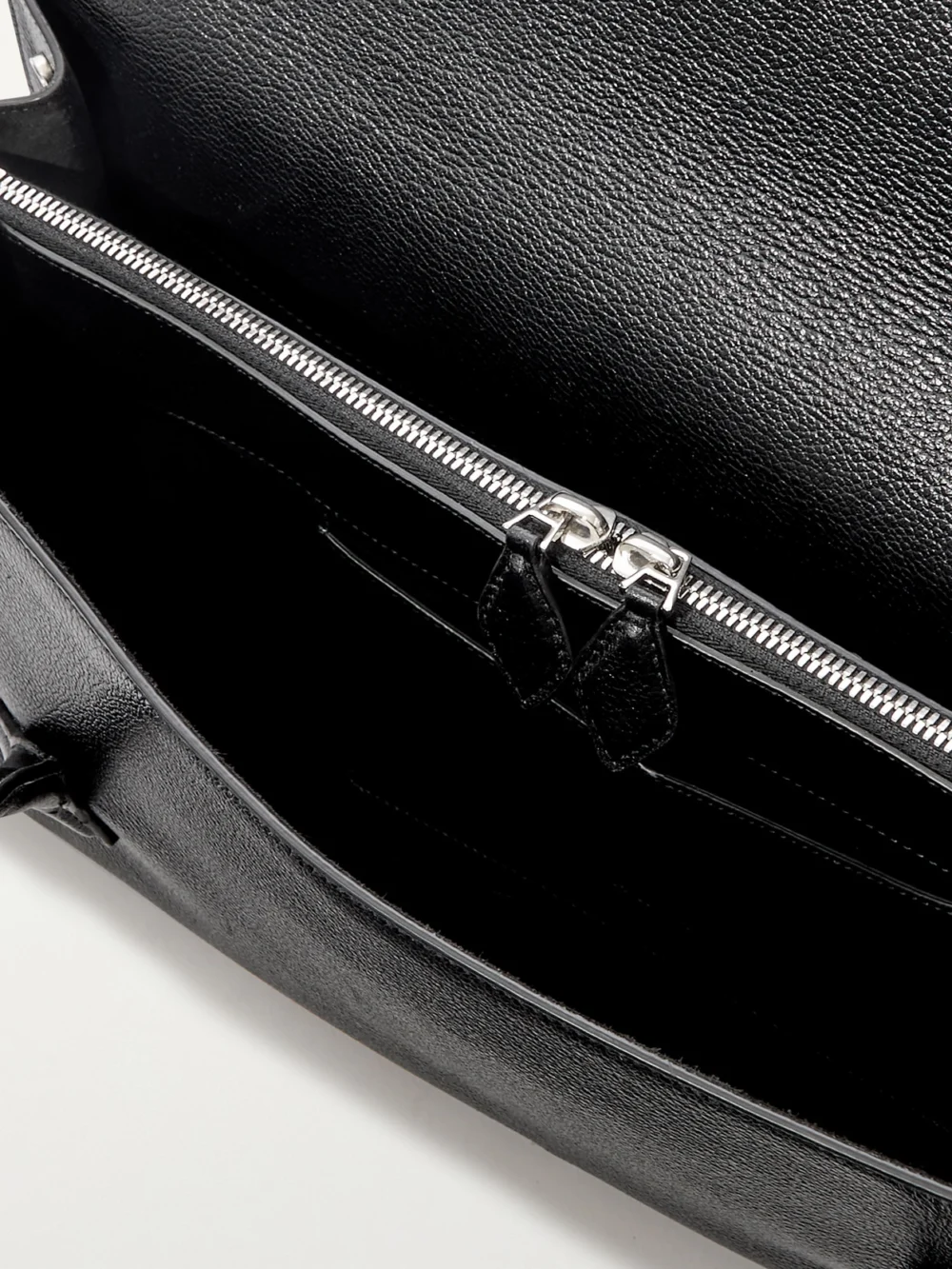 Alaïa Le Teckel Flap Textured-leather Shoulder Bag, another view