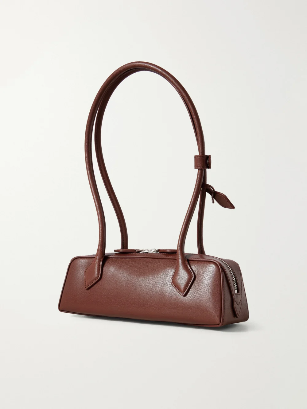 Back view of the Alaïa Le Teckel Small Leather Shoulder Bag