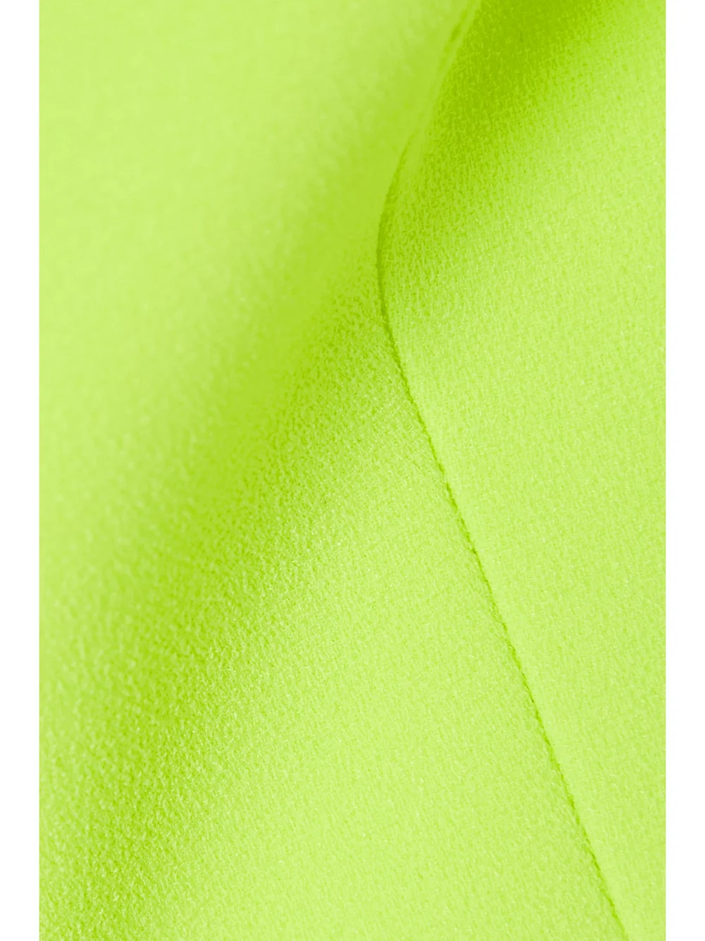 Close-up detail of the Alex Perry Auden Crepe Mini Dress