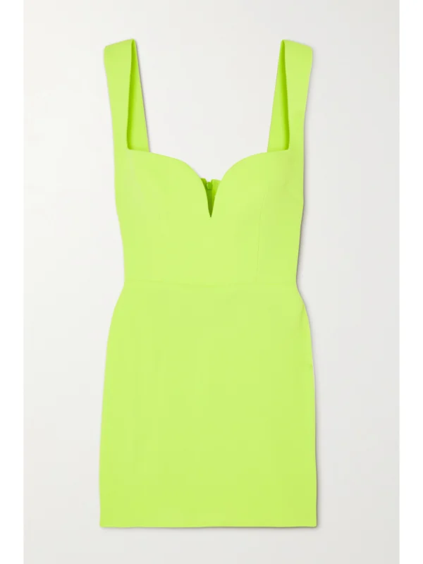 Alex Perry Auden Crepe Mini Dress