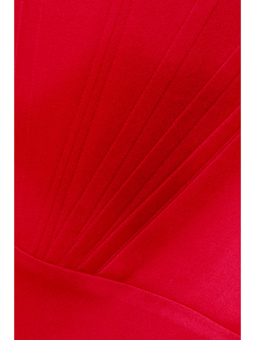 Close-up detail of the Alex Perry Dellen Satin-crepe Midi Dress