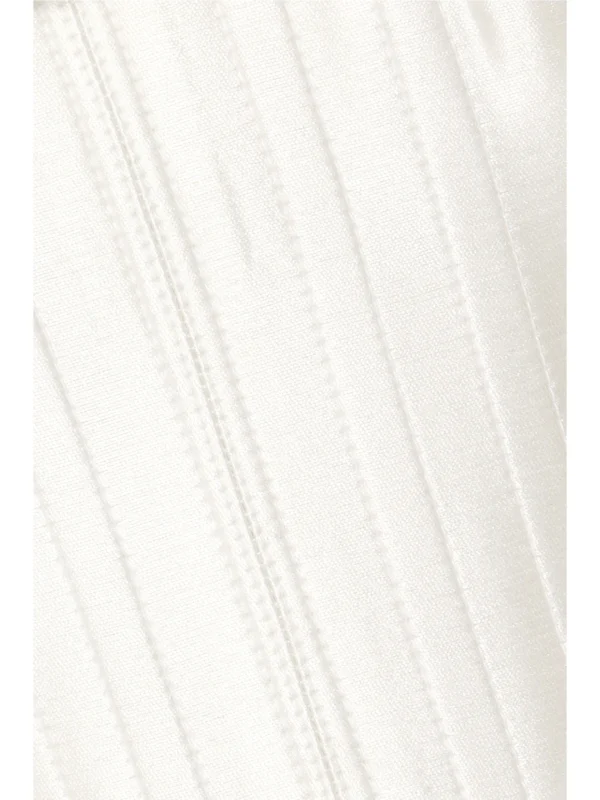 Close-up detail of the Alex Perry Elyse Strapless Silk-faille Mini Dress