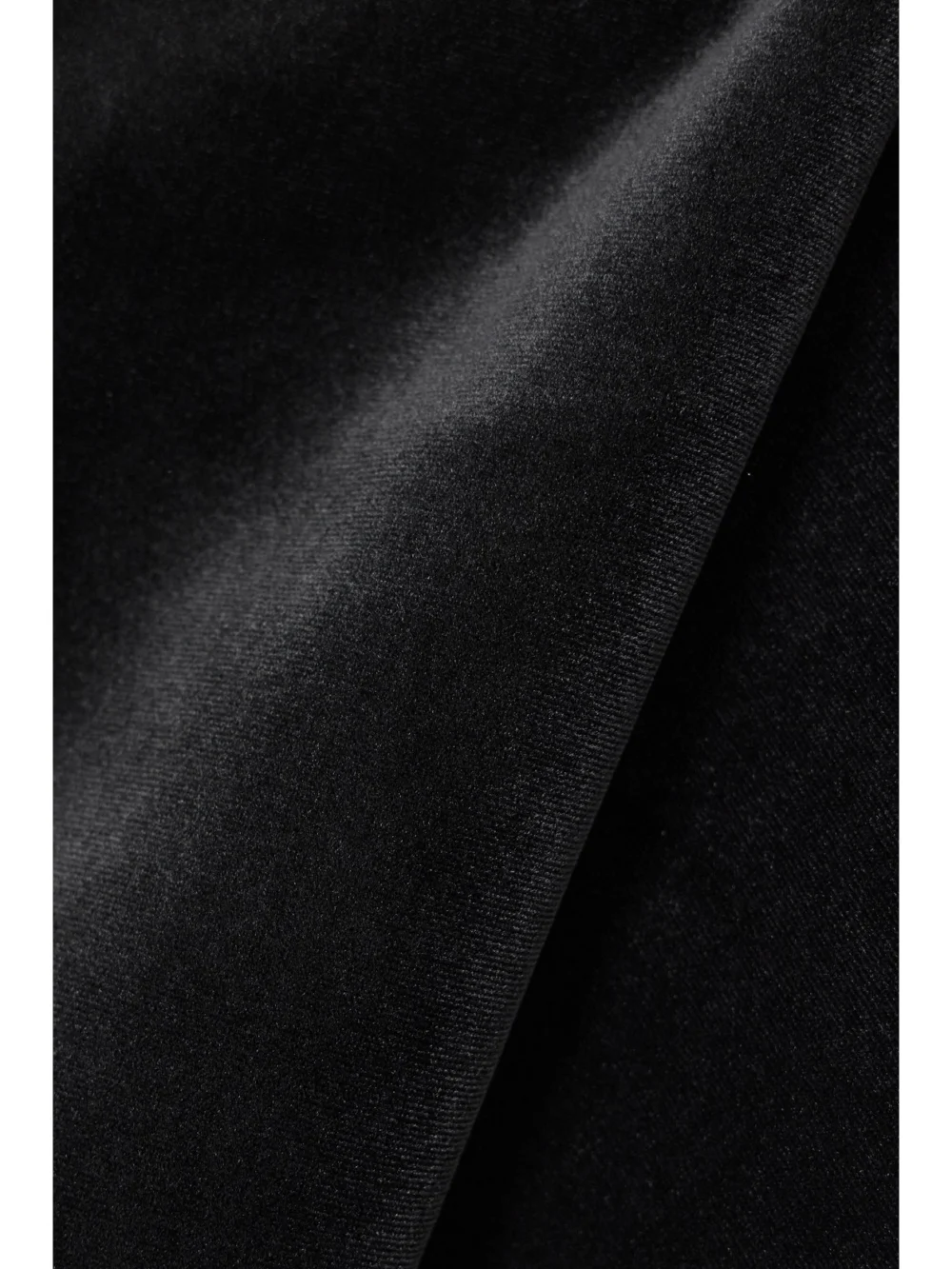 Close-up detail of the Alex Perry Strapless Stretch-velvet Mini Dress