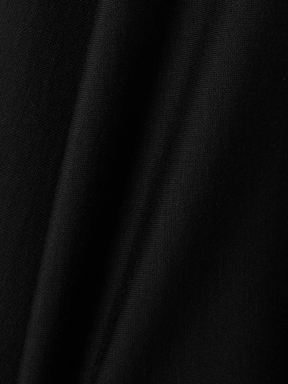 Close-up detail of the Alexander McQueen Asymmetric Lace-trimmed Woven Midi Dress