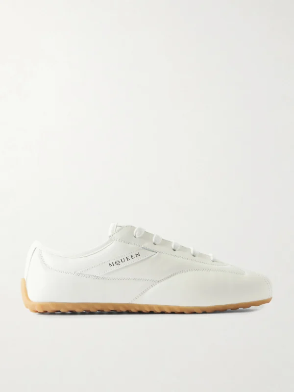 Alexander McQueen Boxe Leather Sneakers