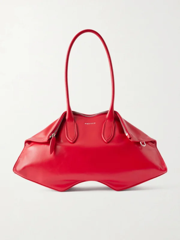 Alexander McQueen Manta Leather Shoulder Bag