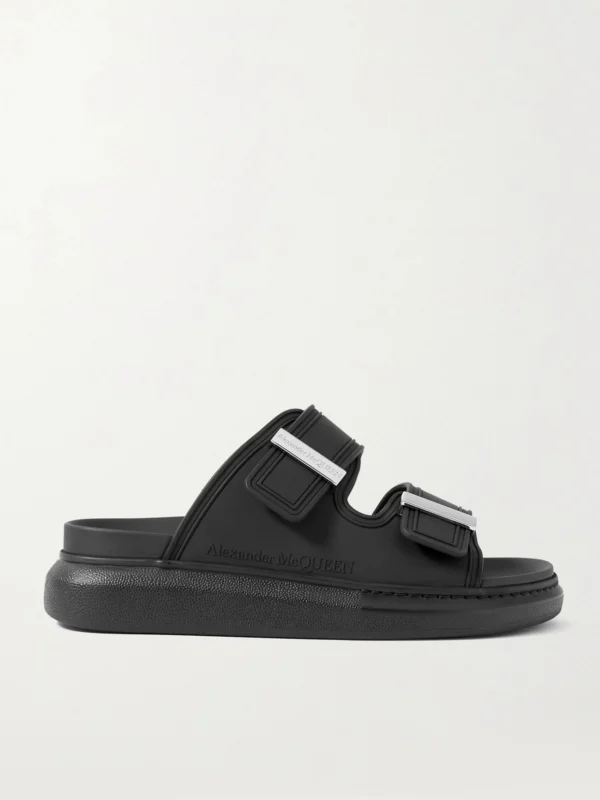 Alexander McQueen Rubber Hybrid Sandals