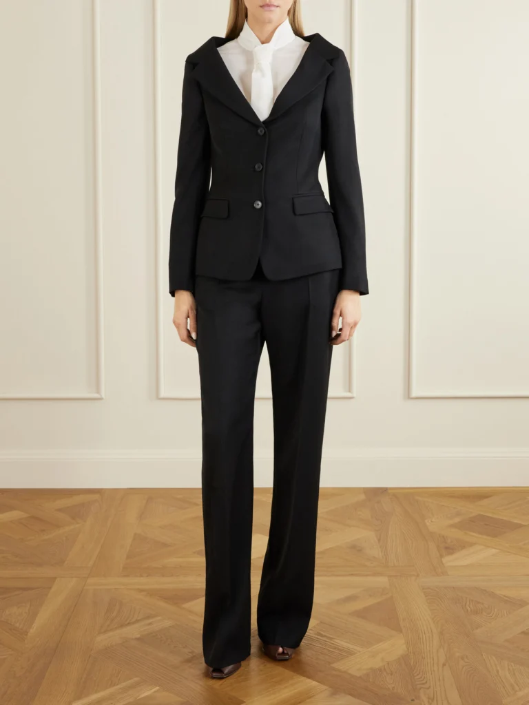 Alexander McQueen Tie-detailed Silk-twill Shirt