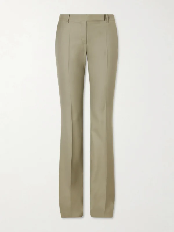 Alexander McQueen Wool Straight-leg Pants