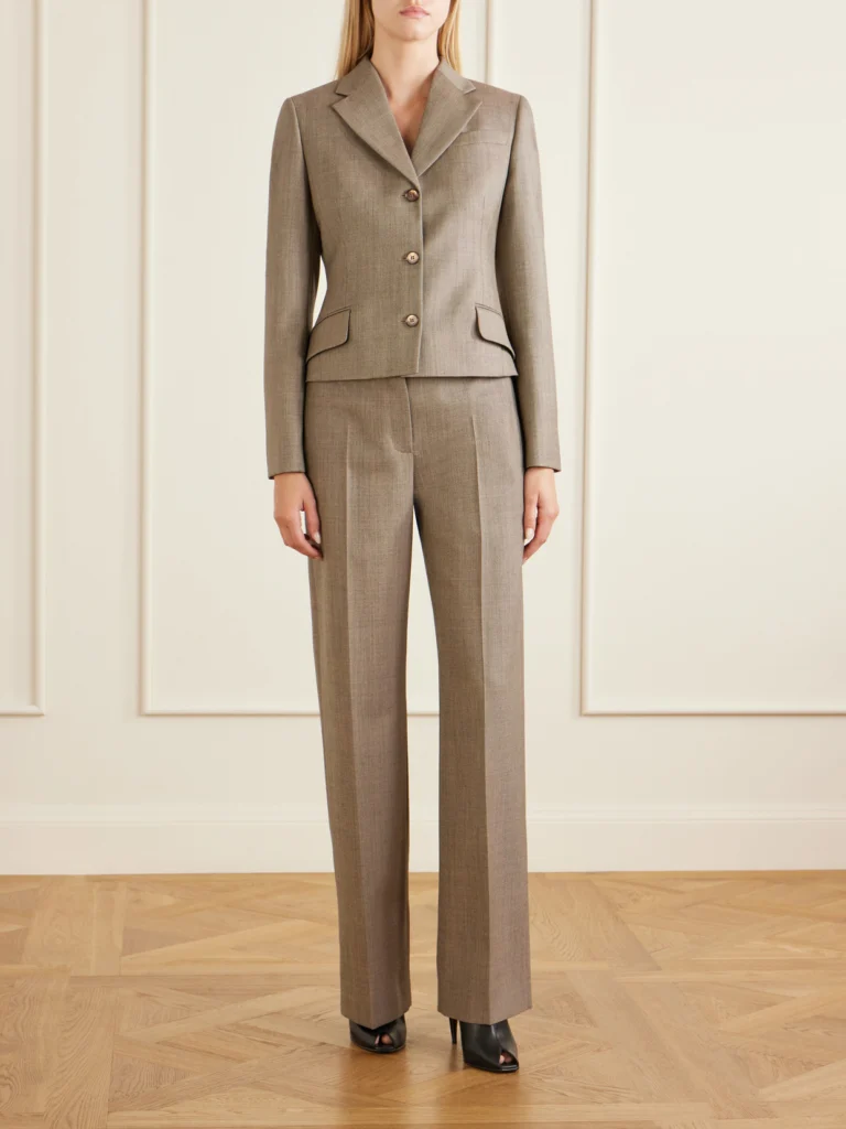 Alexander McQueen Wool Twill Blazer