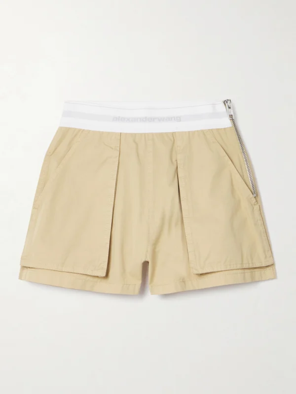 Alexander Wang Cotton-drill Cargo Shorts