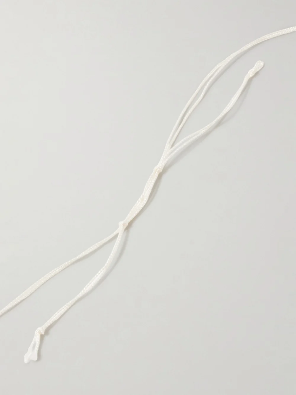 Back view of the Alighieri Melody Cord and Gold-plated Necklace