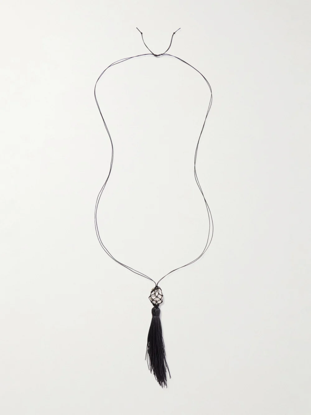 Alighieri Melody Cord and Silver Necklace