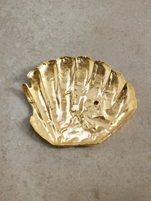 Alighieri The Shell of Clarity Gold-plated Dish