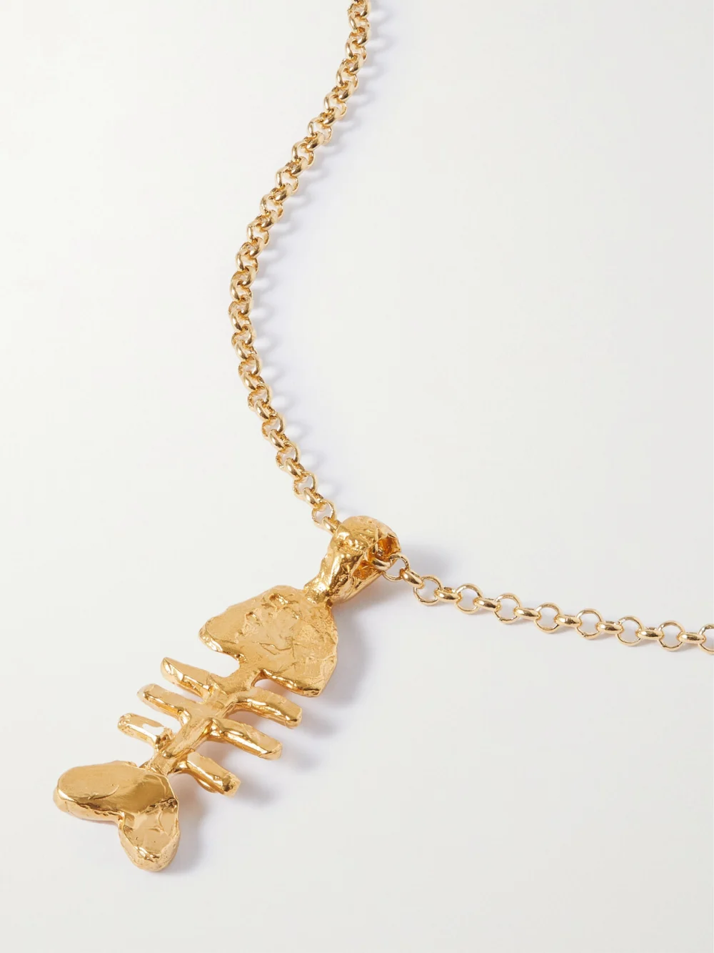 Alighieri The Silhouette of Summer Gold-plated Necklace