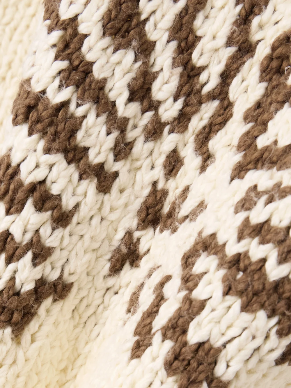 Close-up detail of the Alix Of Bohemia Ansel Cropped Intarsia-knit Cotton Tank
