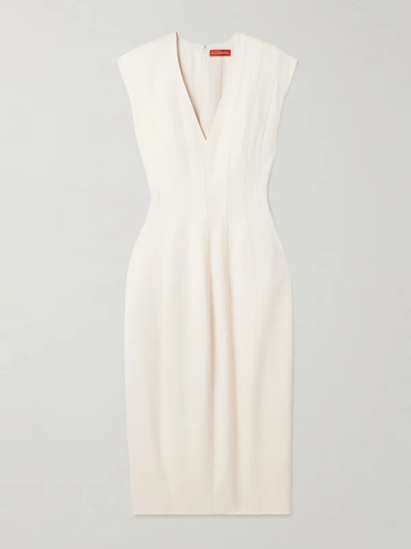 Altuzarra Bichette Crepe Midi Dress