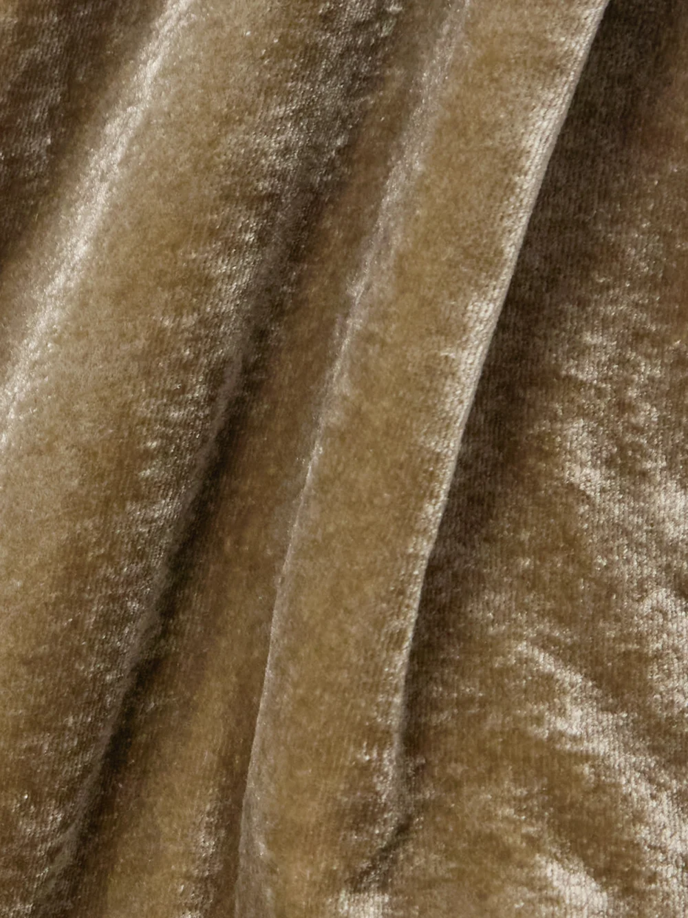 Close-up detail of the Altuzarra Drina Stretch-velvet Midi Dress