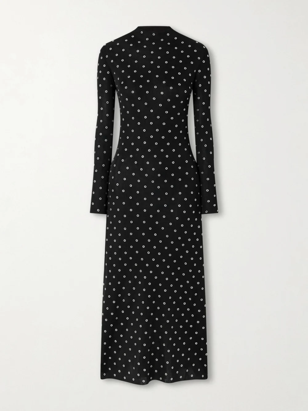 Altuzarra Kaplan Eyelet-embellished Jersey Maxi Dress in black