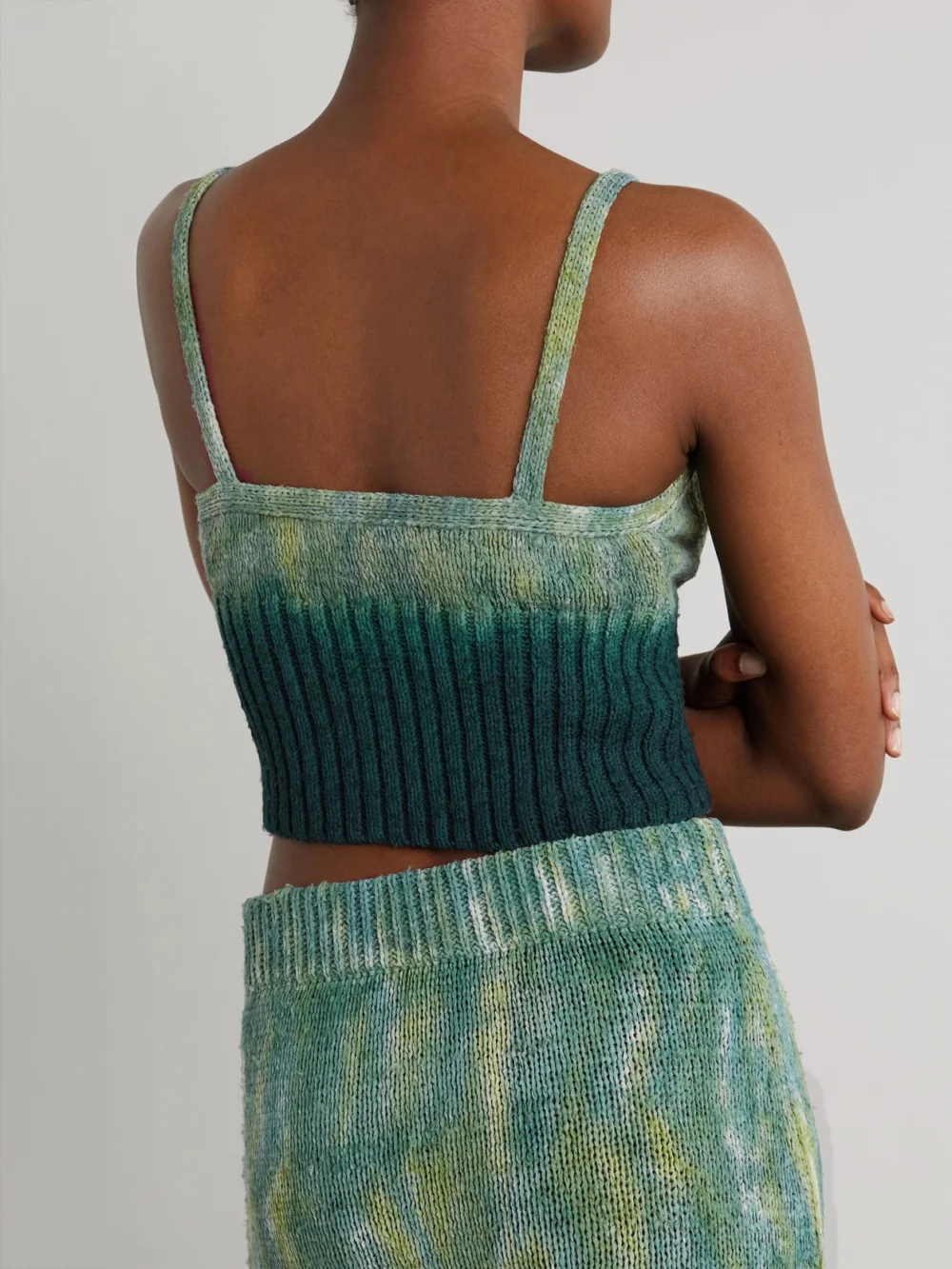 Back view of the Altuzarra Silk Bralette