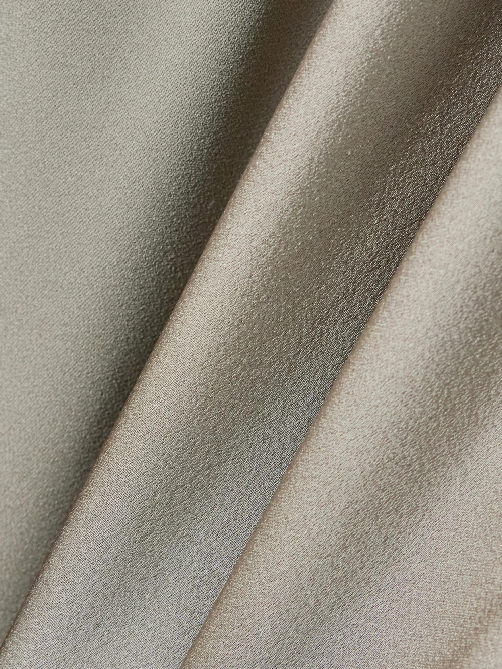 Close-up detail of the Ami Paris Satin-crepe Maxi Dress