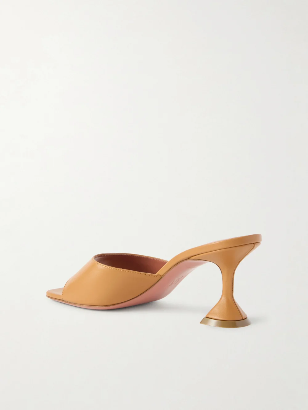 Back view of the Amina Muaddi Lupita Leather Mules