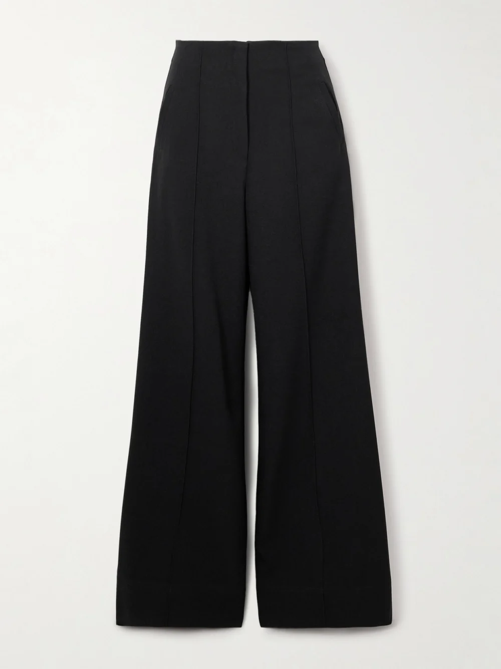 Andres Otalora Latidos Twill Wide-leg Pants in black